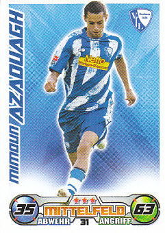 Mimoun Azaouagh VfL Bochum 1848 2009/10 Topps MA Bundesliga #31